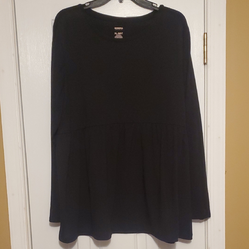🌼Sonoma Black Long Sleeve Top